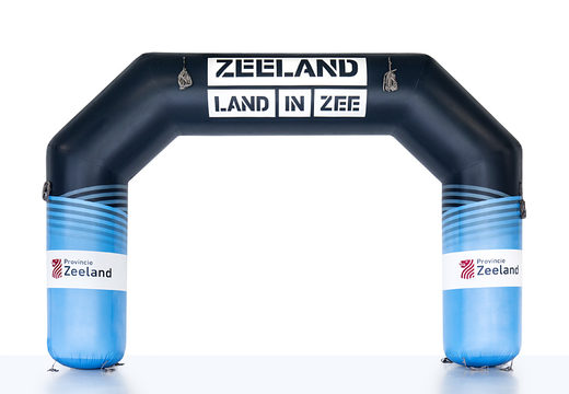 Order custom made province Zeeland start & finish inflatable arches for sport events at JB Promotions UK. Request a free design for an advertising arch in your own style now