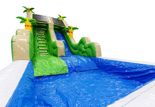 Order an inflatable slide in the Beach theme for kids. Buy inflatable slides now online at JB Inflatables UK