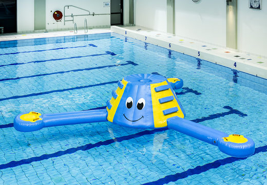Koop luchtdichte opblaabare speeleiland in octopus thema voor zowel jong als oud. Bestel opblaasbare zwembadspelen nu online bij JB Inflatables Nederland 
