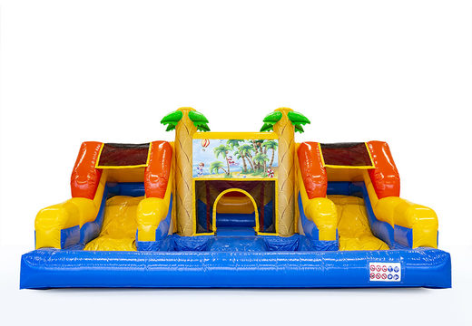 Order Waterbox slide bouncy castle with pool at JB Inflatables UK. Buy inflatable bouncy castles online at JB Inflatables UK
