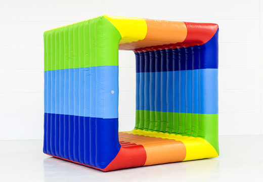 Buy rainbow flip it cube for both old and young. Order inflatable items online at JB Inflatables UK