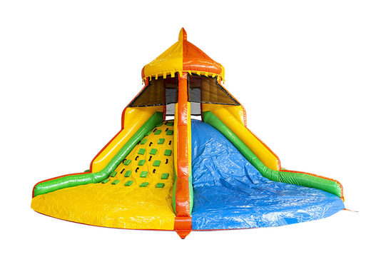 Buy inflatable tower slide in theme party for children. Order inflatable slides now online at JB Inflatables UK