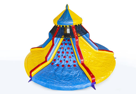 Order Tower slide in children's carousel theme. Buy inflatable slides now online at JB Inflatables UK