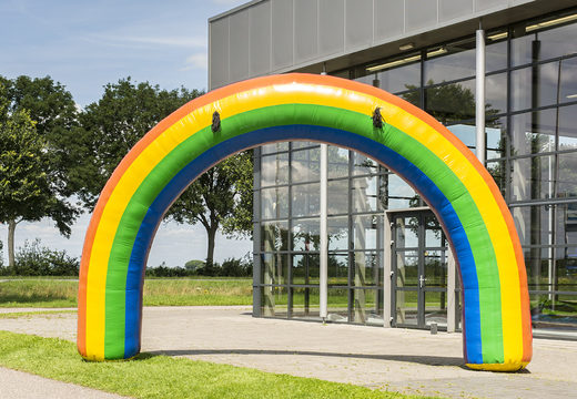 6x4m rainbow inflatable start & finish arches for sale at JB Inflatables UK online. Buy inflatable start & finish arches in standard colors and sizes 