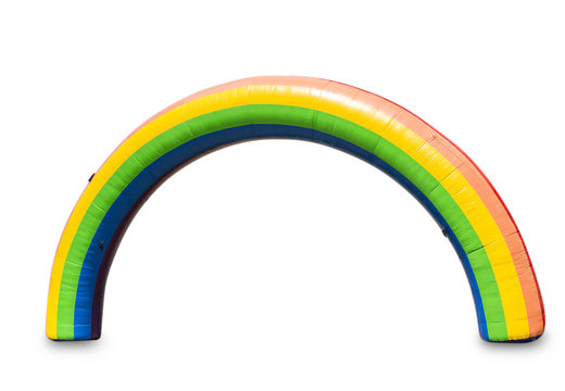 Buy a standard 15x8m rainbow inflatable start & finish arch at JB Inflatables UK. Order standard inflatable arches for sport events now online