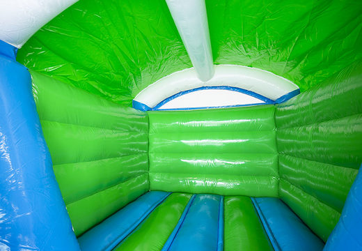 Buy a bespoke inflatable Kern - mini indoor bouncy castle with your own custom logo at JB Promotions UK online. Request a free design for inflatable bouncy castle in your own corporate identity now