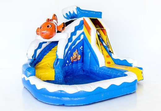 Order Splashy Clownfish bouncy castle with pool at JB Inflatables UK. Buy inflatables online at JB Inflatables UK