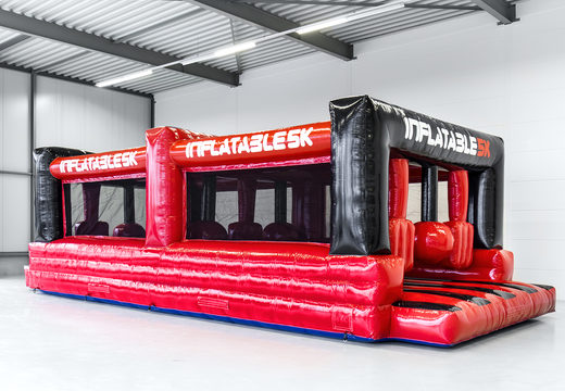Buy Inflatable custom 5K run obstacle course for both young and old. Order inflatable obstacle courses online now at JB Promotions UK