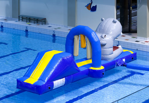 Buy an assault course hippo run with fun objects for both young and old. Order inflatable obstacle courses online now at JB Inflatables UK
