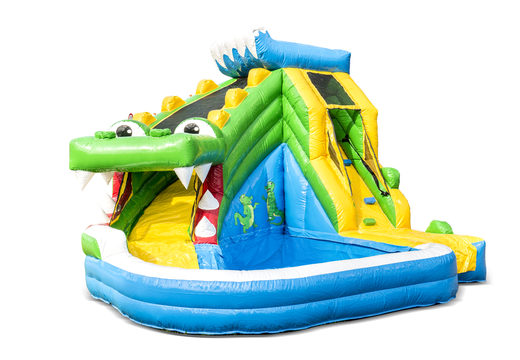 Buy multifunctional splashy crocodile bouncy castle at JB Inflatables UK. Order inflatable bouncy castles online at JB Inflatables UK