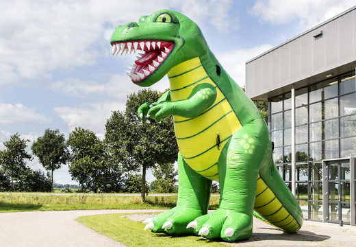 Order a 6 meter high inflatable dinosaur for children. Buy bounce houses now online at JB Inflatables UK