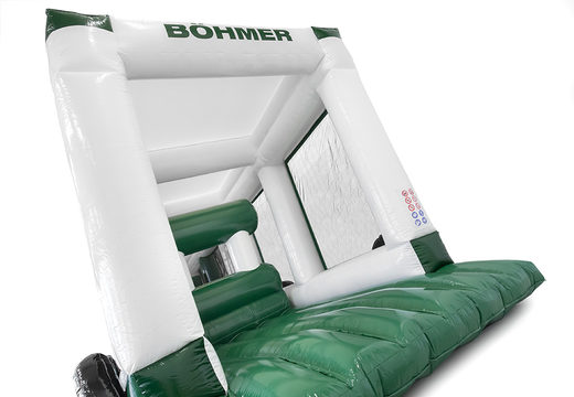 Order custom Böhmer obstacle course in truck theme. Buy inflatable obstacle courses online now at JB Promotions UK