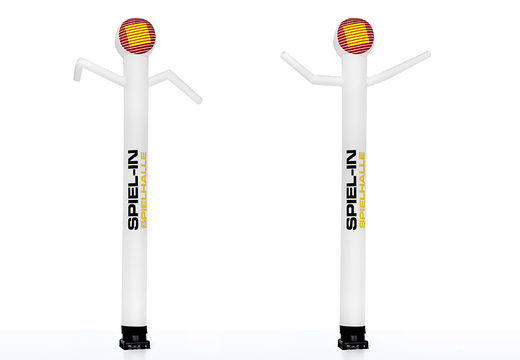 Have a personalized Spiel In Spielhalle sky dancer made at JB Promotions UK. Order promotional inflatable tubes made in all shapes and sizes at JB Promotions UK