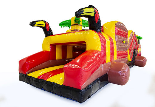 Order a custom-made 15 meter Van der Valk obstacle course. Buy inflatable obstacle courses online now at JB Inflatables UK
