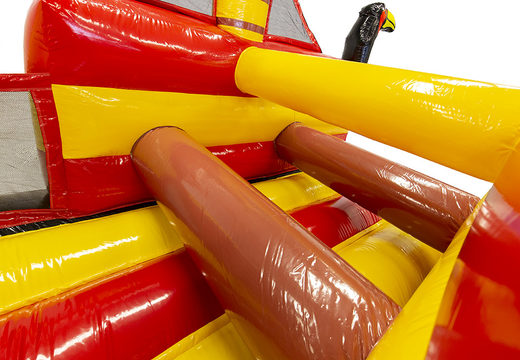 Get 15 meters of Van der Valk custom-made obstacle course online now. Buy inflatable obstacle courses online now at JB Promotions UK