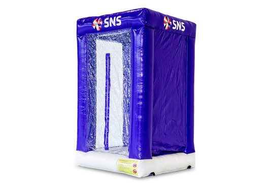 Order a custom inflatable cash machine in the SNS Bank theme. Buy inflatable cash machine now online at JB Promotions UK