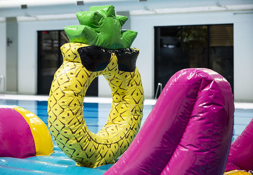Order Flamingo Run assault course for both young and old. Buy inflatable pool obstacle courses online now at JB Inflatables UK