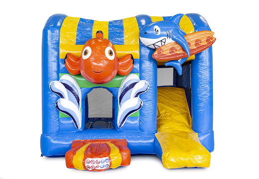 Order multiplay Seaworld bouncy castle for children. Buy inflatable bouncy castles online at JB Inflatables UK