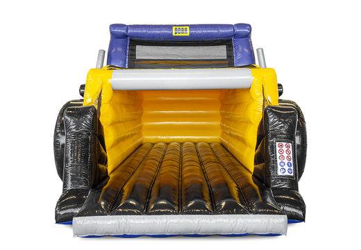 Custom made PORR shovel bouncy castles are perfect for a variety of purposes. Order a bespoke bouncy castles at JB Promotions UK