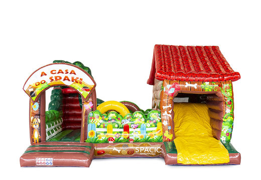 Buy custom made Spacio Shopping bouncy castle at JB Promotions. Promotional inflatables in all shapes and sizes made at JB Promotions UK