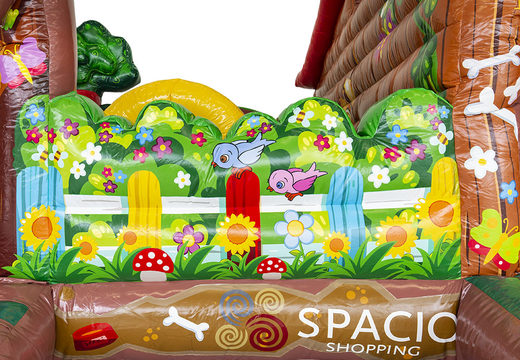 Buy custom made Spacio Shopping inflatable bouncer online at JB Promotions UK. Request a free design for inflatable advertising bouncers in your own corporate identity now