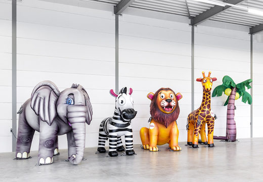 Order eye catching Muevelo inflatable product replica in different animal species. Buy your 3D inflatables online now at JB Inflatables UK