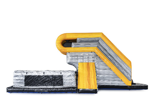 Spectacular inflatable Base Jump City with an extra thick fall mat for kids Buy inflatable attraction now online at JB Inflatables UK