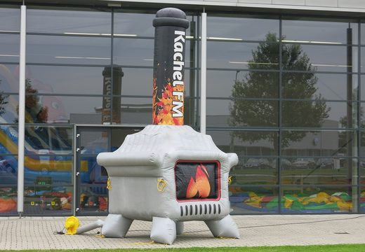 Buy stove FM product magnification. Get your blow-up promotionals online now at JB Inflatables UK