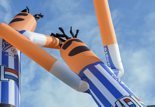 Have a personalized FC Eindhoven sky dancer in football uniform made at JB Promotions UK. Promotional inflatable tubes made in all shapes and sizes