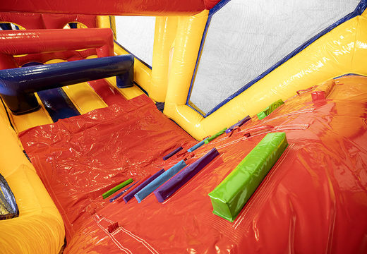 Order modular obstacle course standard 13.5 meters long with appropriate 3D objects for kids. Buy inflatable obstacle courses online now at JB Inflatables UK