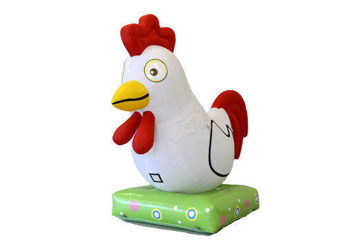 Buy a large inflatable chicken eye-catcher. Order your inflatable blow-ups now online at JB Inflatables UK