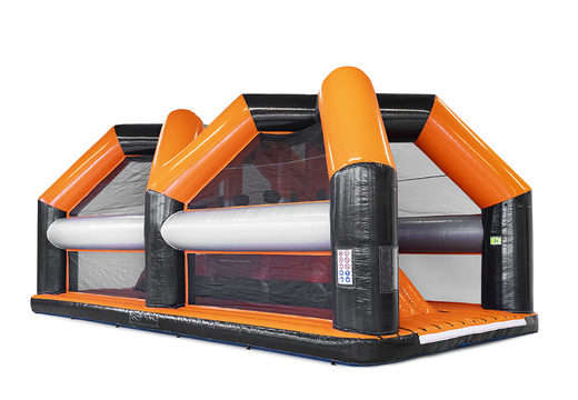 Order Giga obstacle course in the Edge Walker theme for kids. Buy inflatable obstacle courses online now at JB Inflatables UK