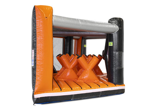 Order 40-piece giant modular inflatable X-Corner obstacle course for children. Buy inflatable obstacle courses online now at JB Inflatables UK