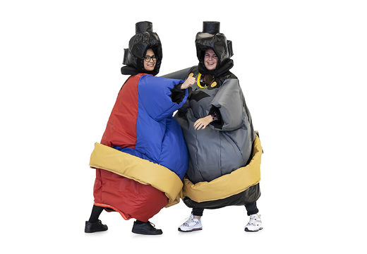 Buy inflatable sumo suits in the Superman & Batman theme for both young and old. Order inflatables online at JB Inflatables UK