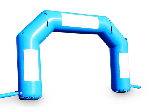 Inflatable start & finish arches in blue online for sale at JB Inflatables UK. Order standard advertisement inflatable arches in different colors and sizes now