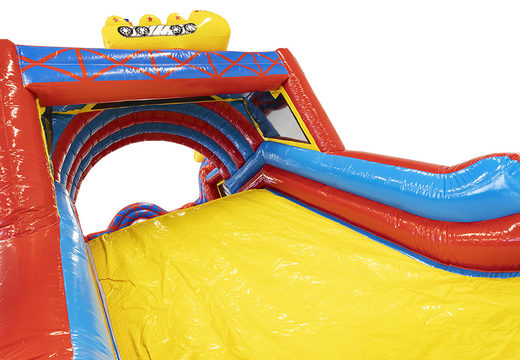 Order inflatable mini rollercoaster 9m obstacle course for children. Buy inflatable obstacle courses online now at JB Inflatables UK