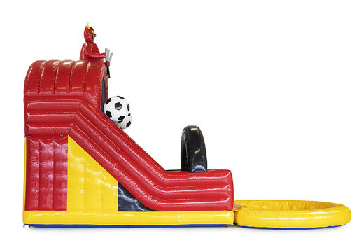 Order inflatable Boem Patat belgium slide for both young and old. Buy inflatable slides now online at JB Promotions UK
