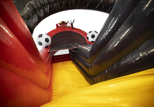 Get inflatable Boom Patat belgium slide for both young and old online now. Order inflatable slides at JB Inflatables UK
