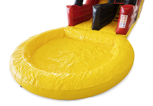 Buy custom inflatable Boom Patat belgium slide for both young and old. Order inflatable slides now online at JB Promotions UK