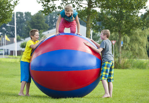 Buy multi-use inflatable 1.5 and 2 meter blue red super balls for both old and young. Order inflatable items online at JB Inflatables UK