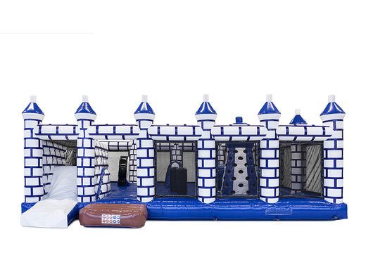 Order personalized indoor super bouncy castle in castle theme at JB Promotions UK. Buy now custom made promotional inflatables online at JB Inflatables UK