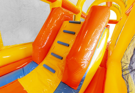 Order custom made inflatable beach adventure run for both young and old. Buy inflatable obstacle courses online now at JB Promotions UK