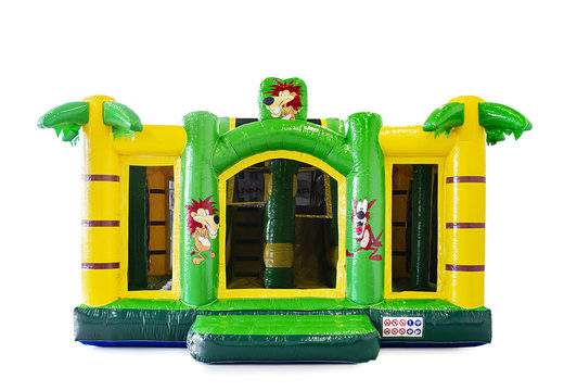 Custom made Rentalman Slidebox bouncy castle suitable for various events. Order bespoke promotional bouncy castles at JB Promotions UK.