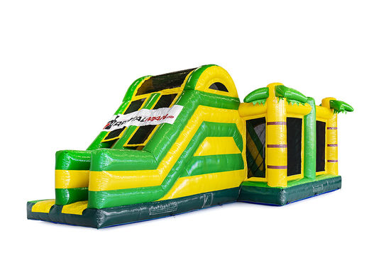 Buy online custom made Rentalman Slidebox bouncy castle in your own style at JB Inflatables UK. Request a free design for inflatable bouncy castles in your own corporate identity now