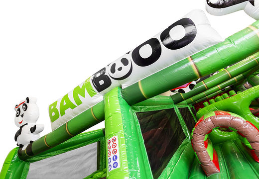 Order inflatable Bambooo obstacle course for both young and old. Buy inflatable obstacle courses online now at JB Promotions UK
