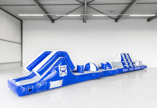 Order inflatable Hof van Saksen water obstacle course for young and old. Buy inflatable obstacle courses online now at JB Inflatables UK