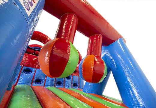 Buy a unique inflatable party home obstacle course for both young and old. Order inflatable obstacle courses online now at JB Promotions UK