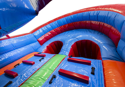 Buy an inflatable party home obstacle course for both young and old. Order inflatable obstacle courses online now at JB Promotions UK