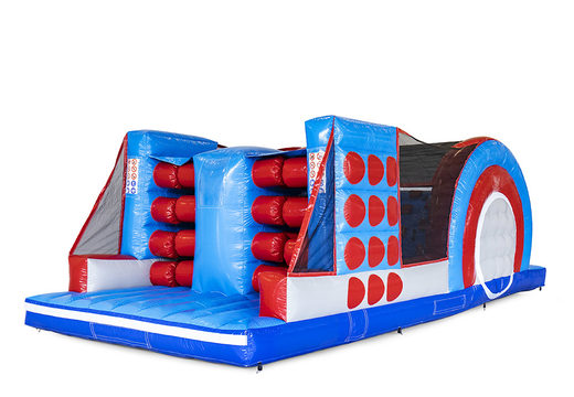 Order inflatable 40-piece mega Big Roll assault course for children. Buy inflatable obstacle courses online now at JB Inflatables UK