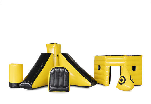 Order an inflatable yellow-black archery bunker in different shapes and sizes for both young and old. Buy inflatable archery bunkers now online at JB Inflatables UK